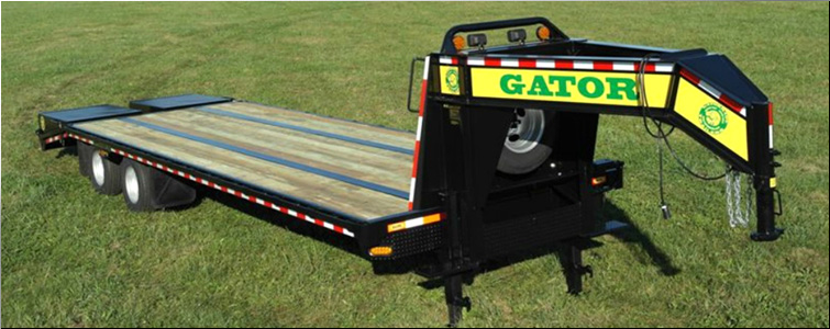 GOOSENECK TRAILER 30ft tandem dual - all heavy-duty equipment trailers special priced  Ottawa County, Ohio